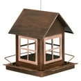 thumbnail image 2 of Bluebird Houses Purple Martin Bird House Bird Nesting Box Bluebird Box Outdoor Bird House 19" Brown Metal Wild Bird Feeder Outdoor Hanging Squirrel Proof House Feeder, 2 of 6