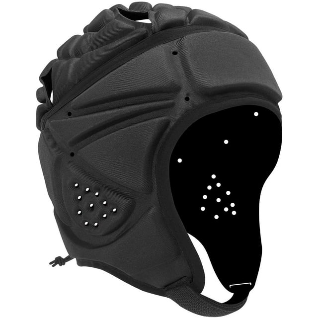 Mult-Color Soft Helmet Flag Football Rugby Goalkeeper Helmet Scrum Cap Soft Shell Helmet Soccer Headgear Special Needs Protection for Youth Adults