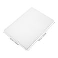 thumbnail image 2 of Hemobllo Transparent Document Organizer Box, 2 Pcs, PP Paper Storage for Important Papers and Office Use, 2 of 8
