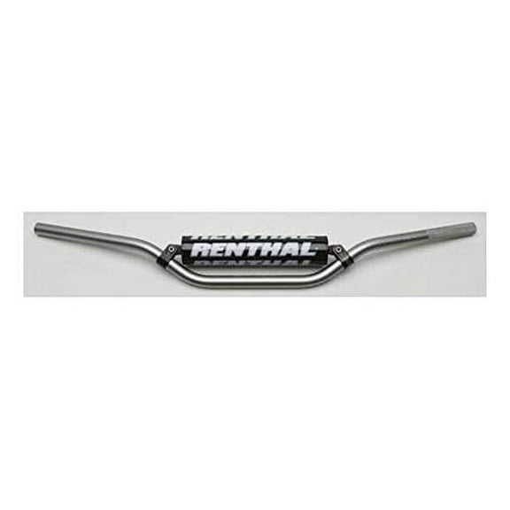 Renthal MX/Enduro 7/8" 773 CR MID Silver Handlebar (773-01-TT-01-185)