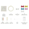 thumbnail image 3 of UNIQUE CREATIV CRAFT Punch Needle Kit – Rainbow, 1 pc, Age 8+, Intermediate, 20×20 cm, 3 of 4
