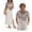 American Polynesia, variant on White Polynesian Matching Couple Outfits Button-Down Shirt for Men Fashion Hawaiian Tops Workwear and Womens Sleeveless Dress with Split Beach Vacation Sundress