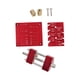 thumbnail image 1 of Kit de afilado de cinceles, guía de afilado, plantilla de metal, resistente, de precisión, con abrazadera rápida Rojo, 1 of 9