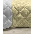 thumbnail image 3 of Greek Themed Down Alternative Comforter, Geometric Lines Abstract Pattern Antique Motif in Labyrinth Maze, Microfiber Quilt for All Season, 5 Sizes, Pale Grey and White, by Ambesonne, 3 of 3
