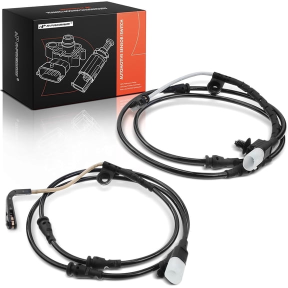 A-Premium Disc Brake Pad Wear Sensors Compatible with Land Rover Range Rover Sport 2006 2007 2008 2009 2010 2011 2012 2013 Front or Rear Side 2-PC Set
