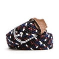 thumbnail image 1 of Ceinture Élastique Colorée pour Hommes et Femmes, Boucle en Métal Argentée, 1 of 6