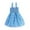 B-Blue, variant on PINQI Girls Summer Casual Dress Toddler Girls Dress Summer Ruffle Sleeve Dresses Fashion Button Sleeveless Tie Back Sun-dress (A-Blue,7-8 Years )