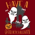 thumbnail image 2 of Men's Star Wars Ghoulactic Halloween Stormtrooper Graphic Tee Cardinal Small, 2 of 5
