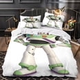thumbnail image 1 of Buzz Lightyear Duvet Cover Modern 3 Pcs Anime Characters Bedding Set Size Quilt Cover Pattern Bedding Set Double, 1 of 5
