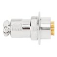 thumbnail image 4 of Conector de enchufe de aviación, enchufe de aviación Conector de enchufe de aviación compacto Accesorios eléctricos Estándares líderes en la industria, 4 of 8