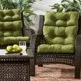 thumbnail image 4 of greendale Home Fashions Coussin de Chaise Extérieur 44 x 22 Pouces Dossier Haut, Ensemble de 2, Genévrier 2 Unités, 4 of 4