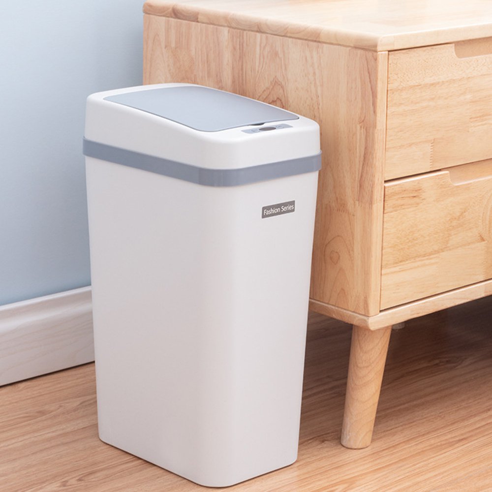 AUGIENB Automatic Touchless Infrared Motion Sensor Trash Can, 3 Gal 12L Dustbin For Living Room