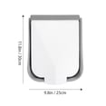 thumbnail image 2 of HEALEEP 1Pc Small Trash Bin Wall Mounted Recycling Bin For Household Users, 2 of 8