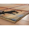 thumbnail image 2 of Designer Home Woodlands Area Rug 2055 40075 Nomad Multi Stripes Banded 1' 10" x 2' 8" Rectangle, 2 of 2
