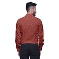 thumbnail image 4 of BESTMAN Printed Cotton Shirts For Men Long Sleeve Formal Shirt For Boy, 4 of 5