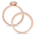 thumbnail image 4 of Everly Women's Diamond 10k Rose Gold Bridal Set, 4 of 7