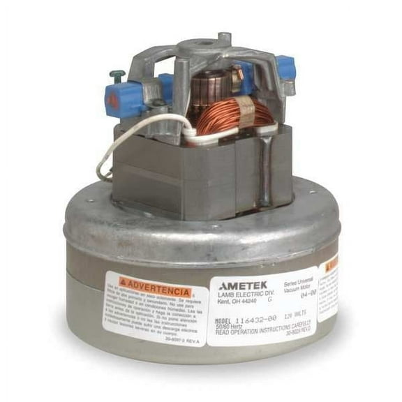 Ametek Lamb Vacuum Motor,113 cfm,291 W,220V  116111-00