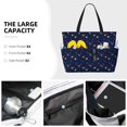 thumbnail image 3 of Honeii Space Galaxy for Tote Bag with Adjustable Strap,Beach Bag, Waterproof Sandproof Beach Tote Bag, Large Capacity Foldable Beach Bags, 3 of 7