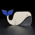 thumbnail image 2 of Whale Peacock Wooden Ornament Animal Night Light Hip Multipurpose Practical DIY Beautiful And Modern Decorative LED Lamp, 2 of 14