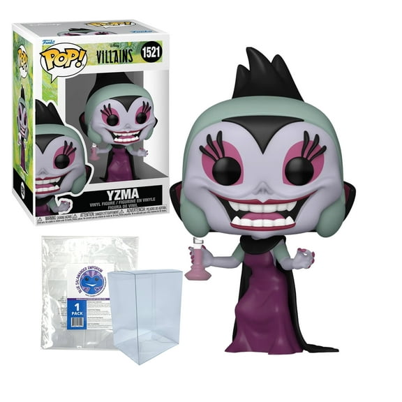 Yzma #1521 Funko Pop   Blue Salamander Emporium Plastic Case