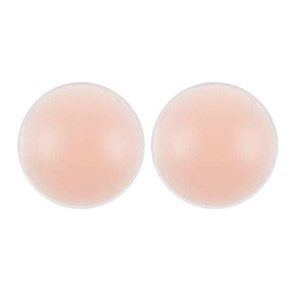 YSABOXY Invisible Silicone Nipples Cover Reusable Breast Bra Petal Pad T`~ Adhesive