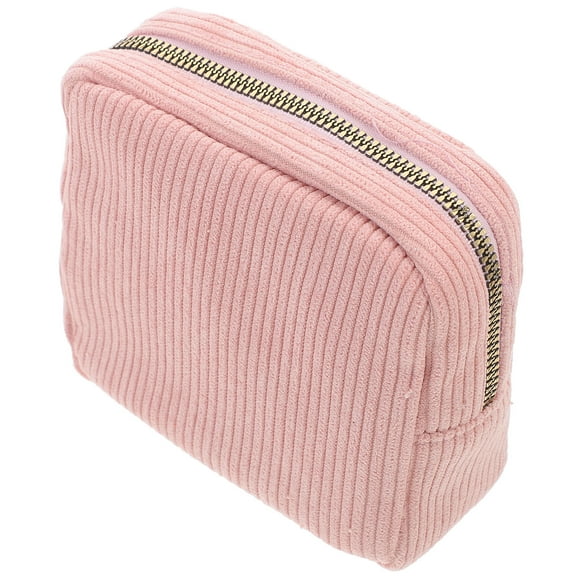Zippered Storage Bags Custom Makeup Toiletry for Women Travel Pink