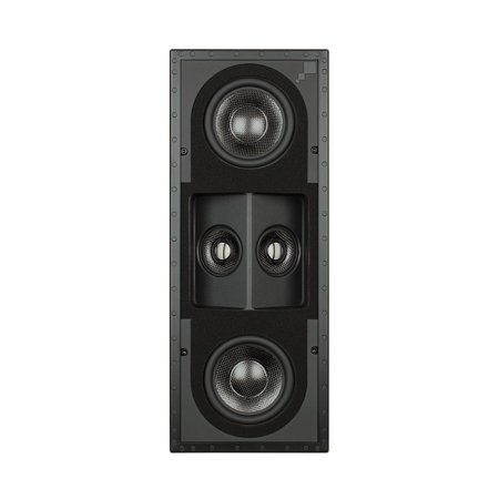 Sonance - R1SUR SINGLE SPEAKER - Reference 5-1/4" 3-Way In-Wall Rectangle Speaker (Each) - Paintable White