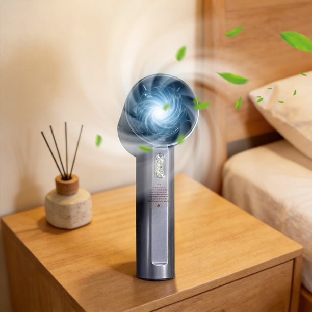CaiYueKe High Speed Handheld Fan, USB Rechargeable Portable Mini Fan, Powerful Wind Personal Fan for Outdoor Travel Summer Use, Quiet Operation Hand Fan, Multi Speed Desk Fan, Compact Cooling Fan