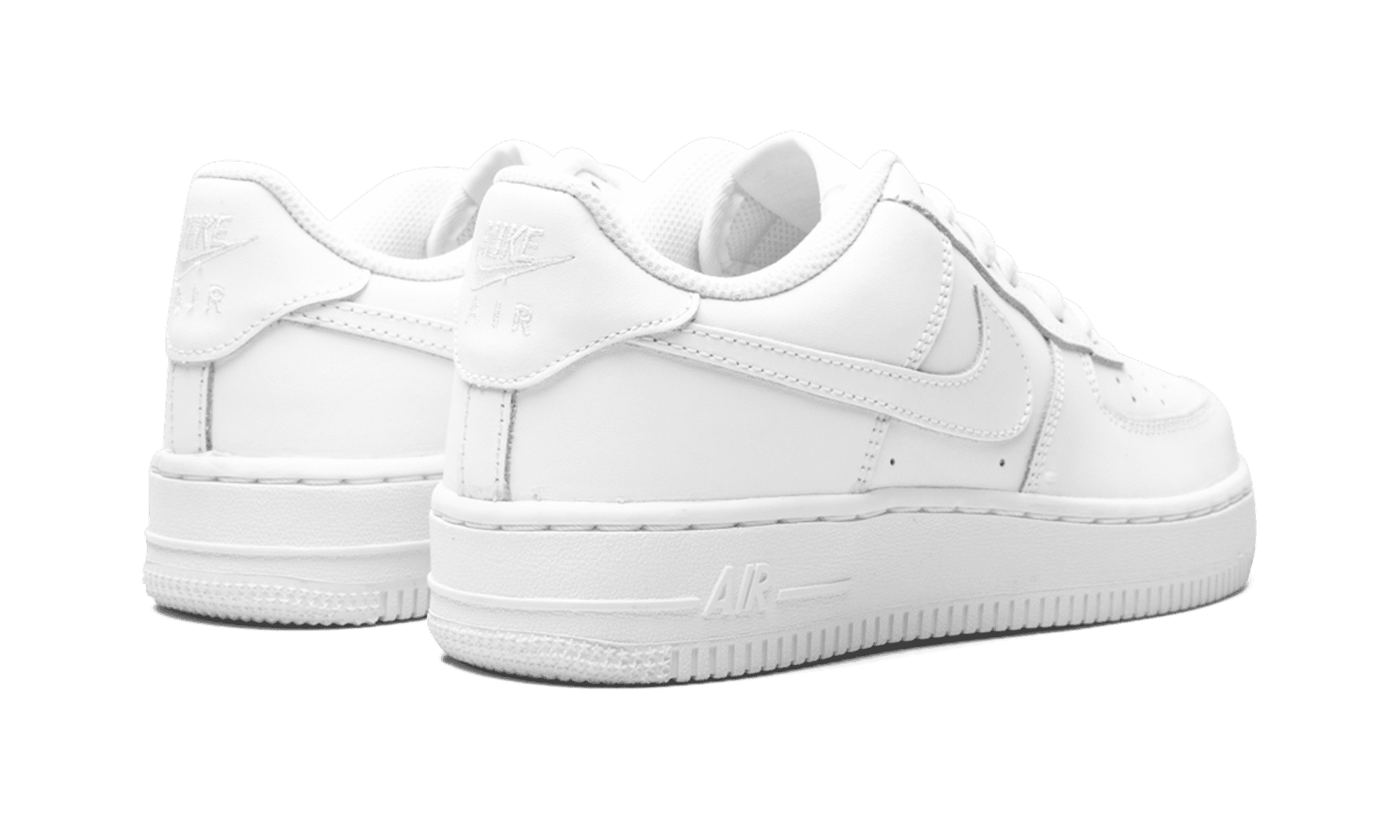 NIKE GRADE SCHOOL Air Force 1 Low LE GS "White on White" DH2920 111 from Stadium Goods