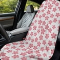 thumbnail image 4 of XYZCANDO Car Seat Cover Towel Little Red Flower Pattern Seats Protectors for Running Gym, Non-Slip Breathable Car Seat Towel Cover for Van SUV, 4 of 11