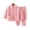 Pink, variant on Godderr Kids Girls Toddler 2pcs Winter Fleece Pajamas Pj Set Warm Winter Fall Sleepwear Soft Tops Pants Kids Loungewear