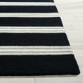 thumbnail image 5 of SAFAVIEH Metro Darion Striped Area Rug, Black/Ivory, 6' x 9', 5 of 8