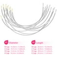 thumbnail image 4 of STARTIST 12 Pair Stainless Steel Bra Underwire Replacement - Handmade 12 pair of B, 4 of 6
