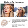 thumbnail image 3 of OULII Eyeglass Chains for Women 2Pcs Golden String Metal Retainer with Style, 3 of 6