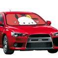 thumbnail image 2 of Windshield Sun Shade Foldable Car Front Window Sunshade For Car Suv Trucks Vans - Best Heat Shield Blocker Visor Cover Blocks Uv Rays And Keeps Your Vehicle Cool-Small, 2 of 5