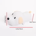 thumbnail image 6 of Cute Dog LED Night Light for Kids Toddler's Room Color-Changing Silicone Lamp USB Rechargeable Lamp Bedside Timer Night Light, 6 of 11