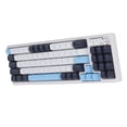 thumbnail image 1 of 75% Mechanical Gaming Keyboard, RGB Backlit Mechanical Keyboard with Volume Knob, Blue Switch, N Key Roll Over, 78 Keys USB Wired Office Keyboards for PC Laptop, 1 of 7