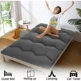 thumbnail image 5 of Japanese Futon Mattress, Twin, Full, Queen Size Foldable Japanese Style Floor Mattress Roll Up, Tatami Mat, Camping Mattress Pad, 5 of 7