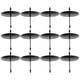 thumbnail image 1 of Candelabros decorativos para el hogar, soportes para velas de hierro, accesorio para velas, 12 Uds., 1 of 5