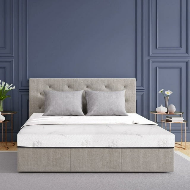 Comfy Bamboo World Guelph 10 inch Medium Firm Mattress with Cooling Gel, Twin Size Mattress