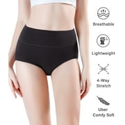 wirarpa Womens Bamboo Modal Underwear Breathable Briefs Panties 4 Pack Sizes 5-10