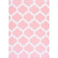 thumbnail image 4 of nuLOOM Faux Sheepskin Shaunna Area Rug, 5' x 5', Square, Shaunna Pink, 4 of 5