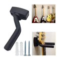 thumbnail image 2 of 5 Pack Support de Guitare Noir Support Mural avec Vis S'Adapte Guitares, 2 of 5