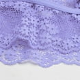 thumbnail image 7 of Bigersell Cotton Panties Clearance Womens Panties Seamless Bikini Panty Style P-737 Spandex Thong Panties Lace Thongs Ladies Briefs High Waist Women's Bikini Panties Purple XL, 7 of 7