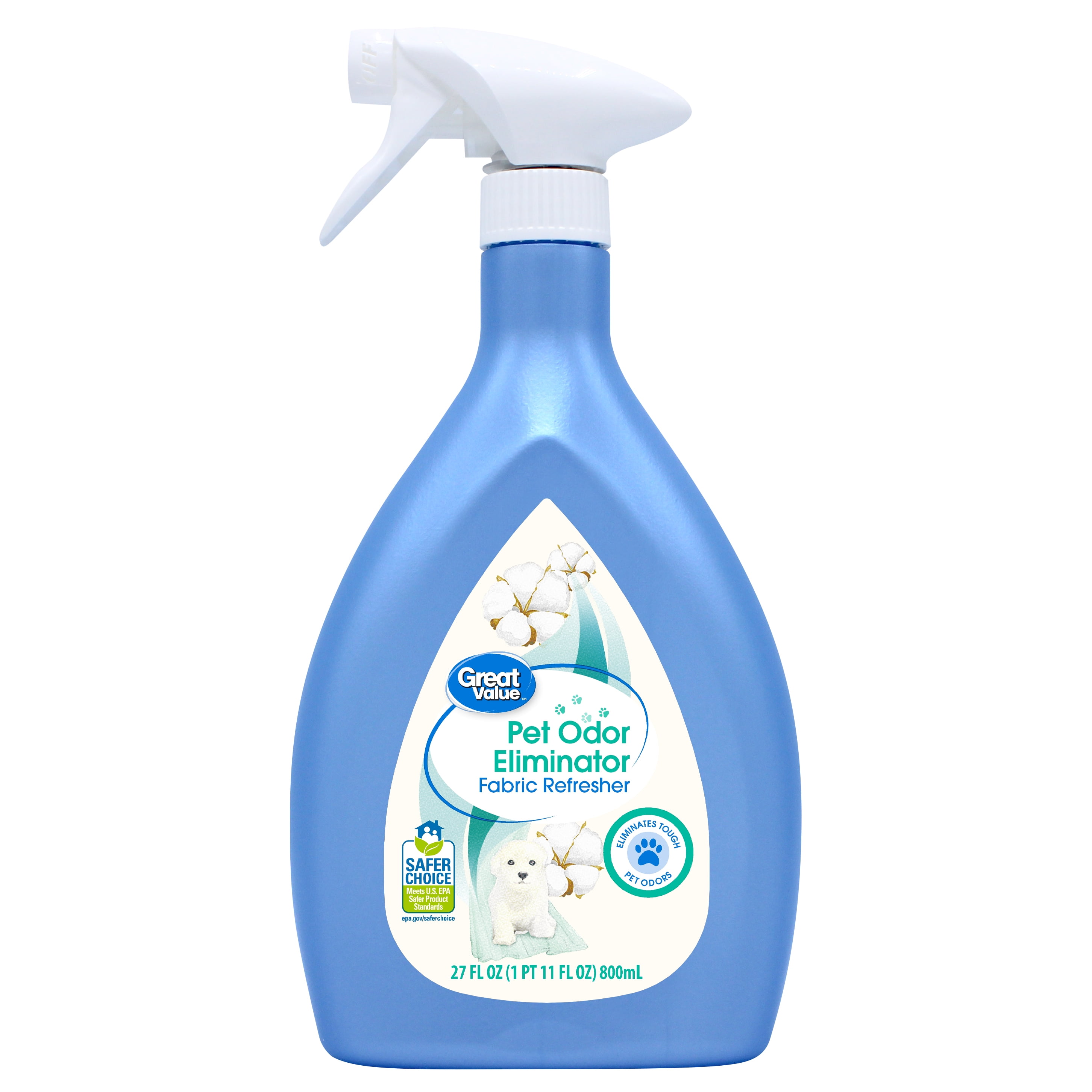 (4 pack) Great Value Pet Odor Eliminator Fabric Refresher, 27 oz