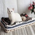 thumbnail image 3 of Manta para mascotas de franela mullida premium, suave y cálida, para perros y gatos, tamaño pequeño, con estrellas amarillas., 3 of 3