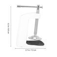 thumbnail image 3 of C Clamp Table Mounting Clamp Desk Table Heavy Duty Clamp Metal Retaining Clip, 3 of 3