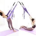 thumbnail image 3 of Tire de la cuerda aérea Yoga correa estiramiento pierna Splits entrenador banda mujer gimnasio en casa cinturón JShteea  El nuevo, 3 of 8