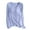 Light Blue, variant on Thermal Underwear for Women Plus Size Solid Color Long Sleeve Round Neck with Bra Pad Cup Home Clothes Pajama Tops Mint Green XXL