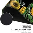 thumbnail image 3 of Large Gaming Mouse Pad, Sunflowers Painting Art Desk Pad, Big Extended Desk Mouse Mat Keyboard Pad with Stitched Edge for Laptop Computer Game Office Home Decor (with Coaster & Sticker), 3 of 6